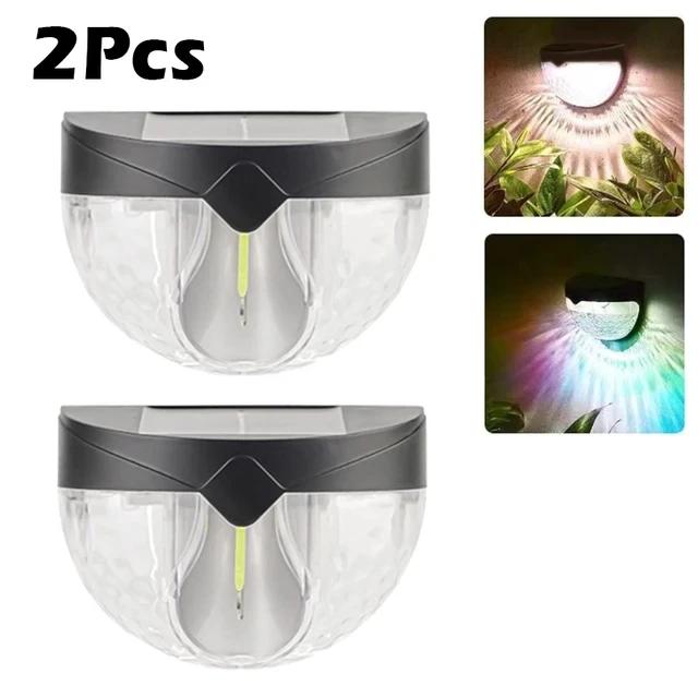 1-6PCS New Outdoor Solar Wall Lamp Waterproof Tungsten Filament Lamp Induction Lamp Household Light Garden Wall Light