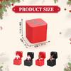 Christmas Box Funny Gift Decorations Fun Hilarious Ornament with Waving Figure for Desk Home