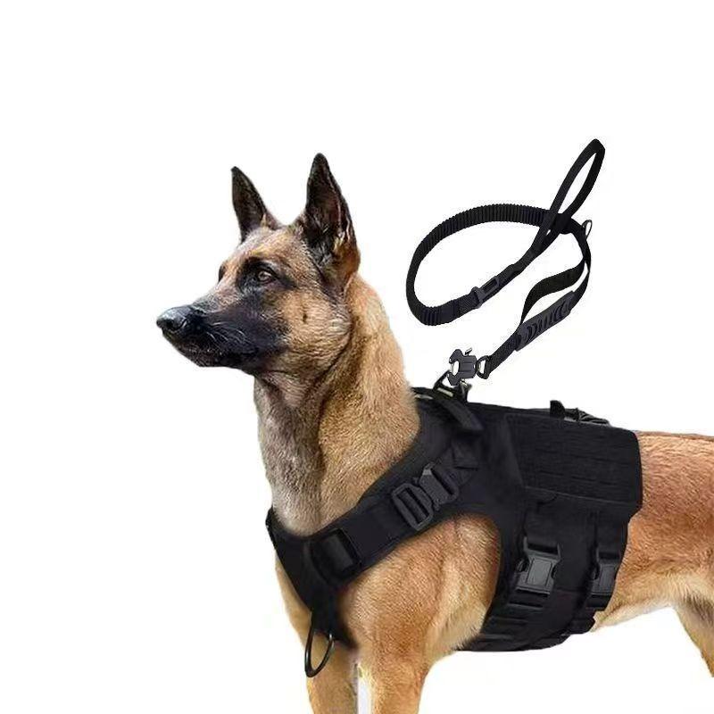 Cappotto tattico per cani in nylon, Giubbotto per cani a sgancio rapido, Abbigliamento per animali domestici, Abbigliamento per cani da esterno, Giacca da addestramento per cani