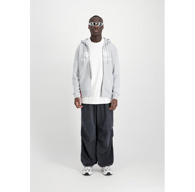 Толстовка с капюшоном Alpha Industries Basic Puff Print Zip Hoodie