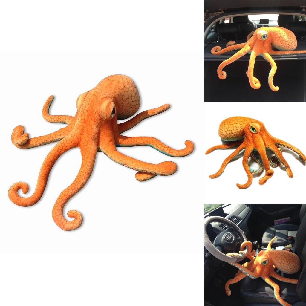 Extra Large Simulation Octopus Stuffed Animal Toy Plush Doll Perfect For Home And Car Decor