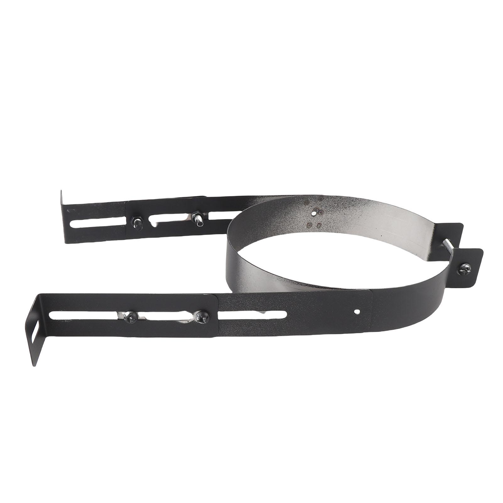 

Chimney Pipe Holder Bracket Stainless Steel Adjustable Chimney Pipe Holder Flue Liner Clamp Fireplace Pipe Fixing