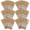 10-50pcs Vintage Burlap Cutlery Holders for Rustic Wedding Table Decoration Knife Fork Napkin Bag Christmas Birthday Party Decor