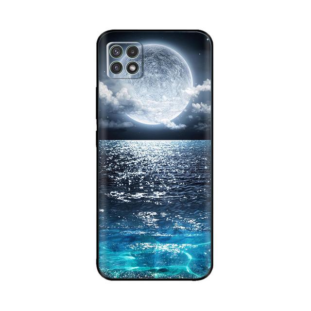 

Чохол для Samsung A22 Силіконова м яка накладка TPU для телефону Samsung Galaxy A22 5g 4g Galaxya22 A 22 Cover Квітковий захисний бампер For Samsung A22 4G