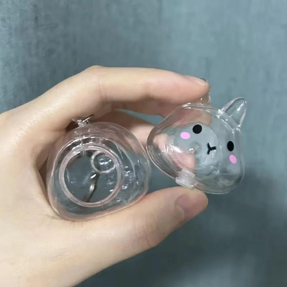 Hair Container Rabbit Hair Collector Transparent Rabbit Hair Storage Box  Jewelry Gifts