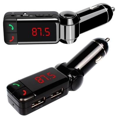 Sada do auta - Bluetooth FM adaptér - Handsfree hovory - Ovládání hudby - Nabíjecí port