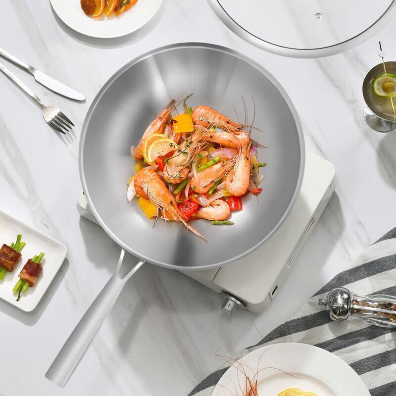 KangYiLe 316 Stainless Steel Wok