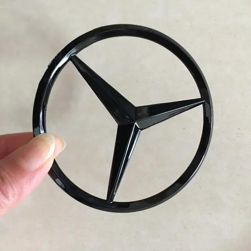 Naklejka Samochodowa 9cm ABS Naklejka na Tył Samochodu Naklejka z Emblematem Bagażnika dla Mercedes Benz S320 W164 W203 W204 W168 C180 E320 A200 CLA CLK CLS ML