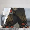 Coperte Droni Assassini Commedia Nera Fantascienza Peluche Fantastica Coperta da Divano/Letto Traspirante per Primavera Autunno,
