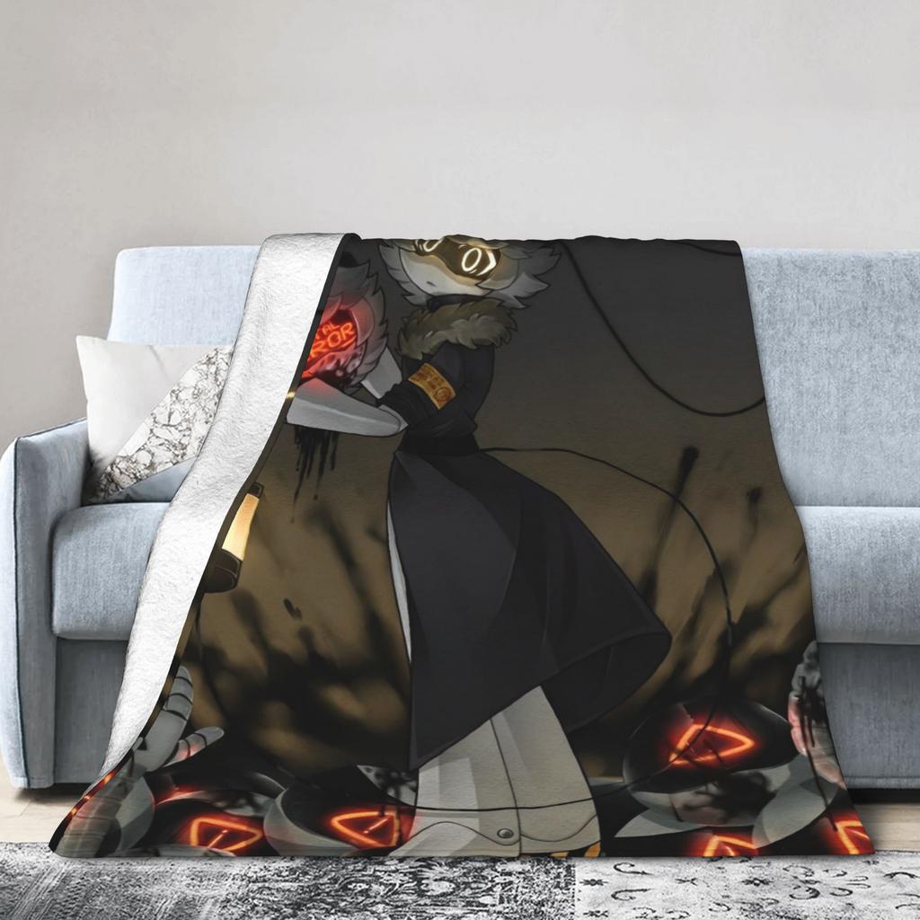 Coperte Droni Assassini Commedia Nera Fantascienza Peluche Fantastica Coperta da Divano/Letto Traspirante per Primavera Autunno,