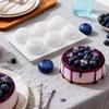 Blueberry Mousse Silicone Mold 6-Cavity 3D Fruit Shape Baking Pan For Chocolate Brownie Dessert Cake Decorating Tool