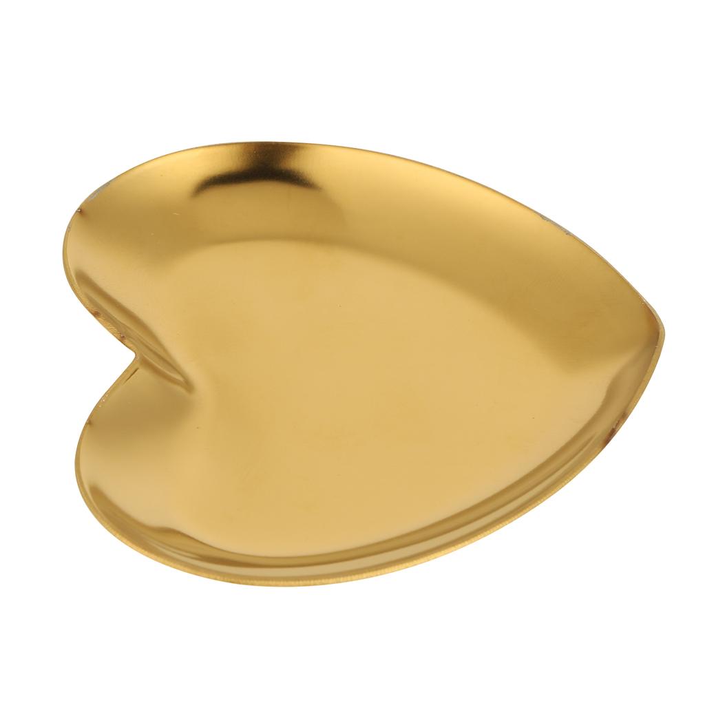 Hrt Shaped Nail Art   Stainless Steel   Makeup Painting Color Mixing Tray