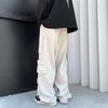Men's American-Style Multi-Pocket Retro Hip-Hop Loose Straight Workwear Pants