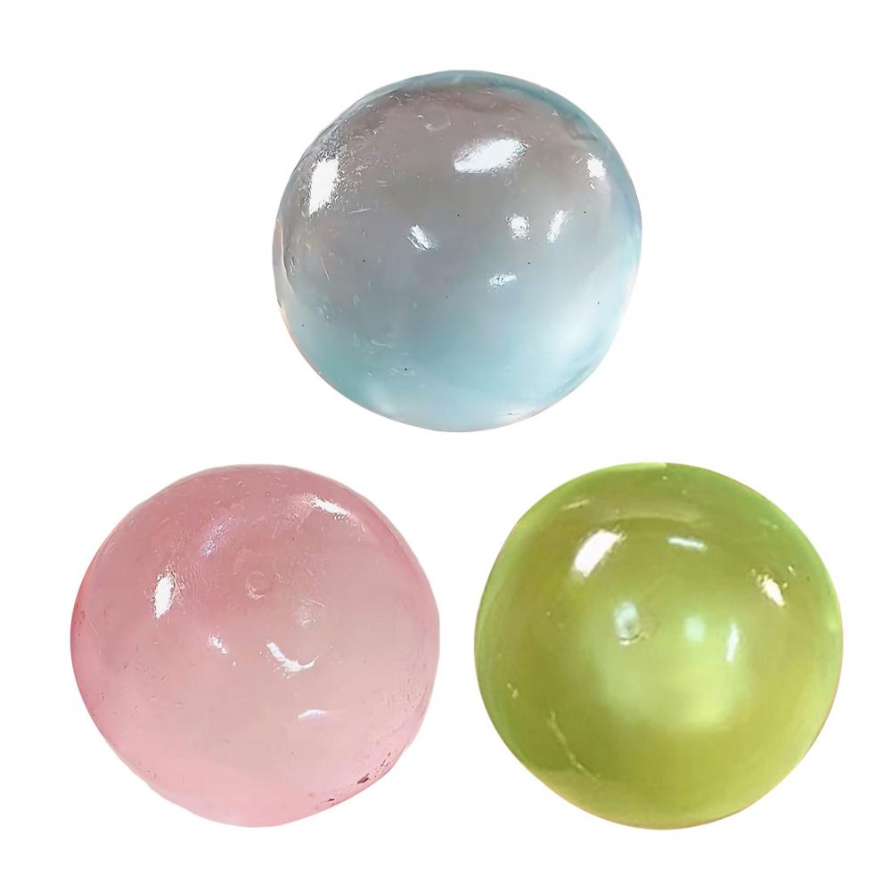Anxiety Relief Squeeze Ball 3/4 Pcs Coconut Oil Stress Balls Slow Squeeze Toys Non-Sticky Balls For Focus Relaxation Stress