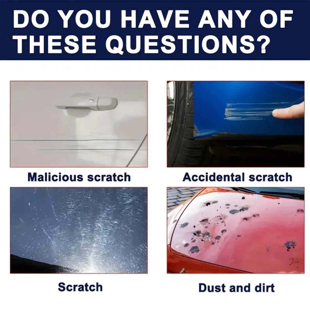 Scratch Repair Wax - Quick scratch removal for cars, multi-functional polishing protection wax, for minor scratch repair