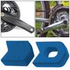 Silicone Shield 1 Pair Bicycle Crank Protector MTB Mountain Bike Crankset Caps Guard Anti-Scratch High Strength Arm Boots Protective Gear Road Cycling