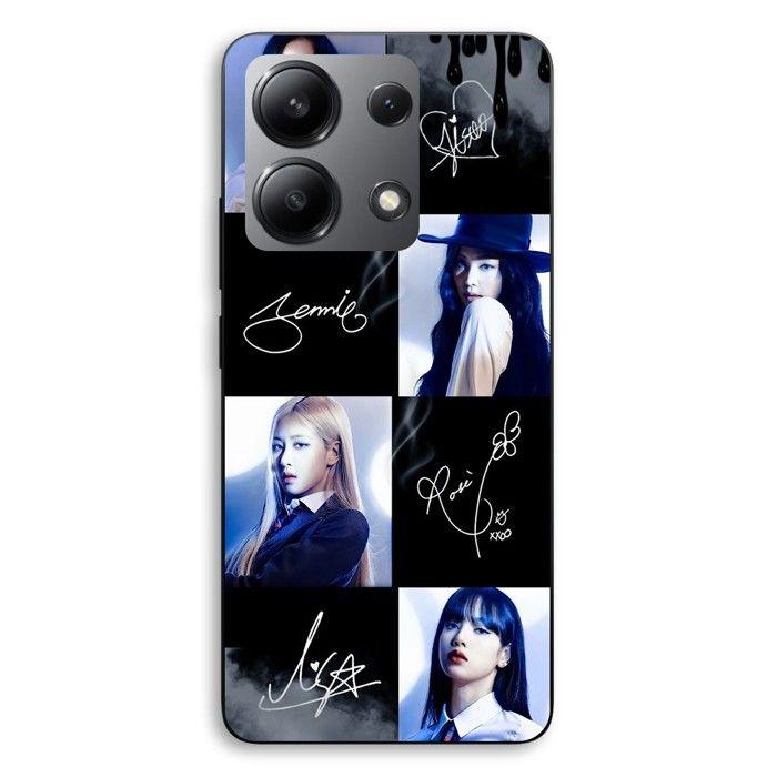 Coque Pour Xiaomi Redmi Note 13 4G Blackpink signature photo Maniacase