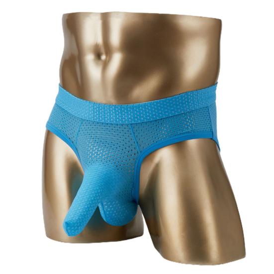 Slip mit Ausbuchtung Leichte Nylon Herren Sexy Trunk Unterwäsche für Flitterwochen