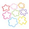 Easter Window Decoration Craft Kit DIY Paper Cutting Set with 16 Templates Colorful Plastic Paper Hanging Ornaments