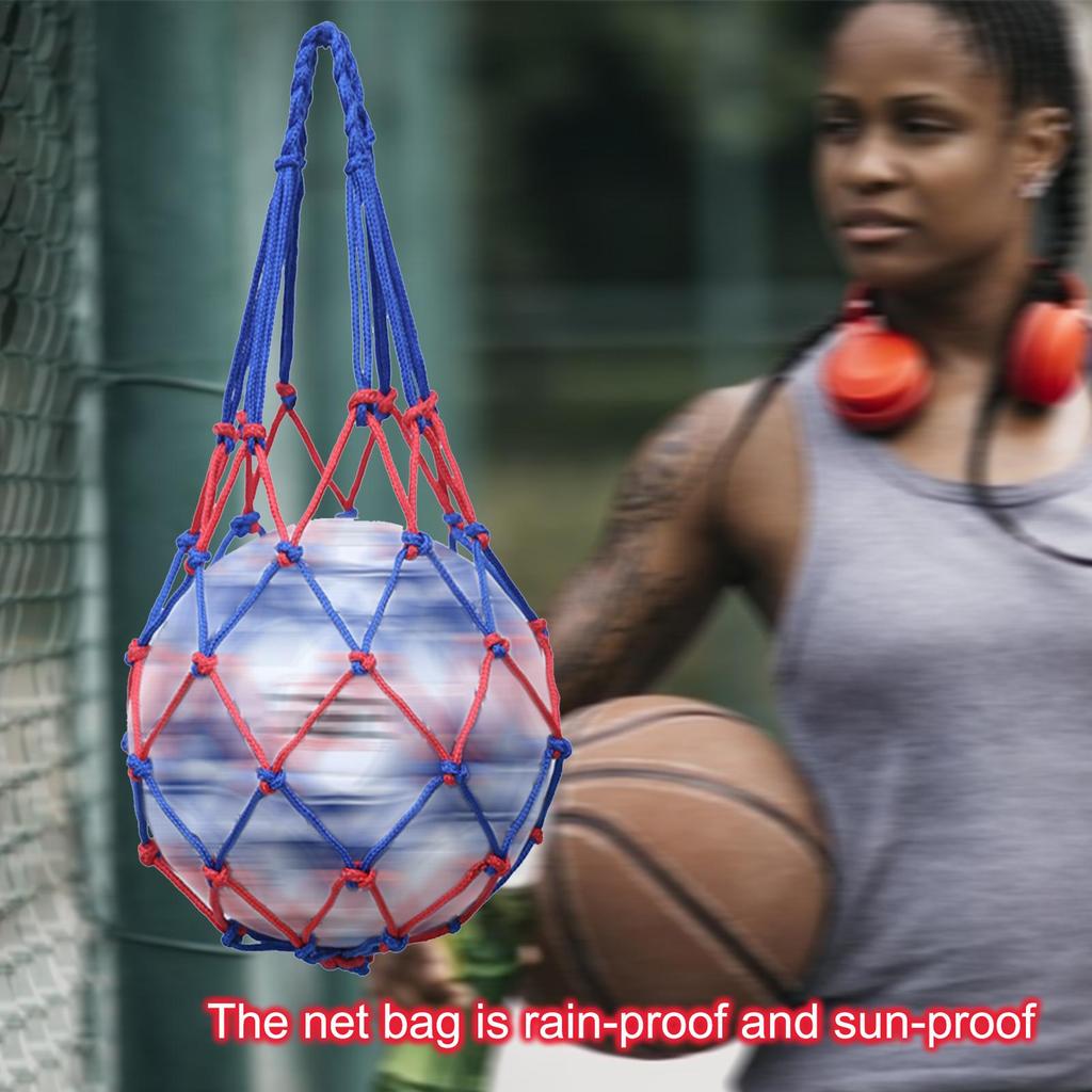 Satın alın Ball Net Bag Portable Sports Basketball Handwoven Mesh Joom