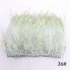Feather Cloth Strip 10-15Cm Stage Performance Clothing Accessories Rooster Hair Cloth Edge Feather Strip