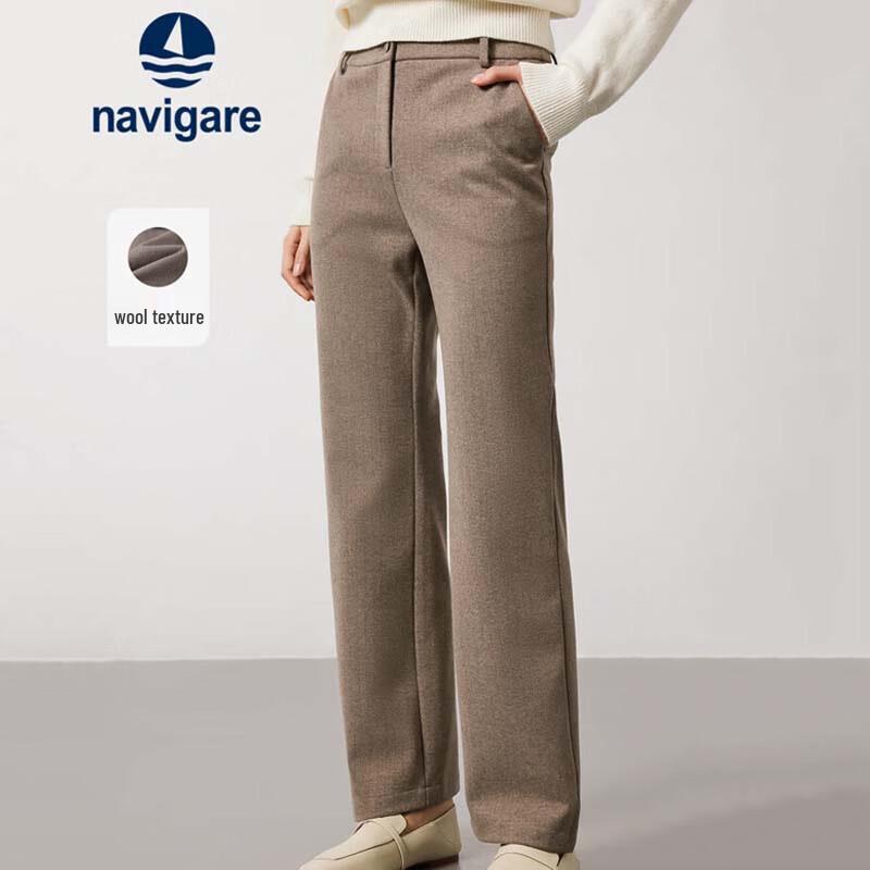 

Navigare Women s Elastic Warm Flared Casual Pants S