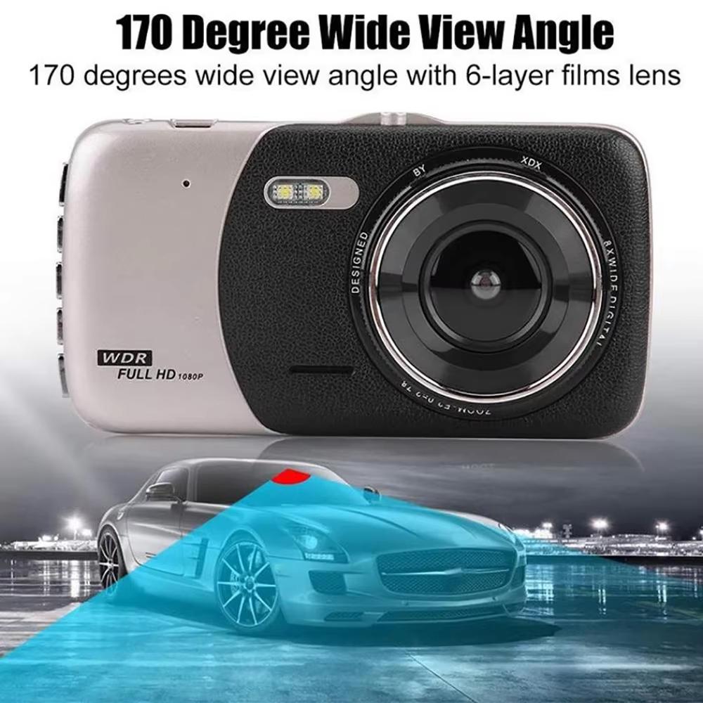Car DVR Dash Cam Full HD 1080P Vehicle Camera Drive Video Recorder Auto Dashcam Black Box Car Accessories Registrator Rear View