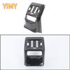 ABS carbon fiber pattern Rear outlet anti-kick cover For BMW X3 G45 2025+ Car interior accessories