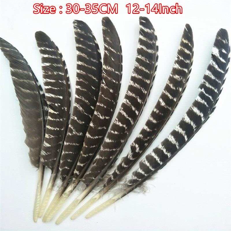 Real Natural Eagle Feathers For Crafts 16-18"/20-40Cm Eagle Bird Feather Decor Wedding Decoration Carnival Accessories