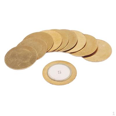 10 Pcs 29mm Piezo Disc Elektrische Wandler für Akustische Gitarre Mandoline Ukulele DIY
