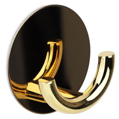 Stainless Steel   Zinc Alloy Adhesive Hanger Hang Door Wall Kitchen Bathroom Golden