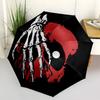 1pc Skeletal Hands Automatic Open/Close Umbrella, Portable Folding Umbrella, Compact Travel Umbrella For121