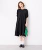Petit Honfleur Twisted Sleeve Kanoko Dress Black Women's 525217,