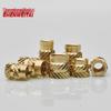 Double Knurled Copper Nut Inserts for Mobile Phone Injection Molding