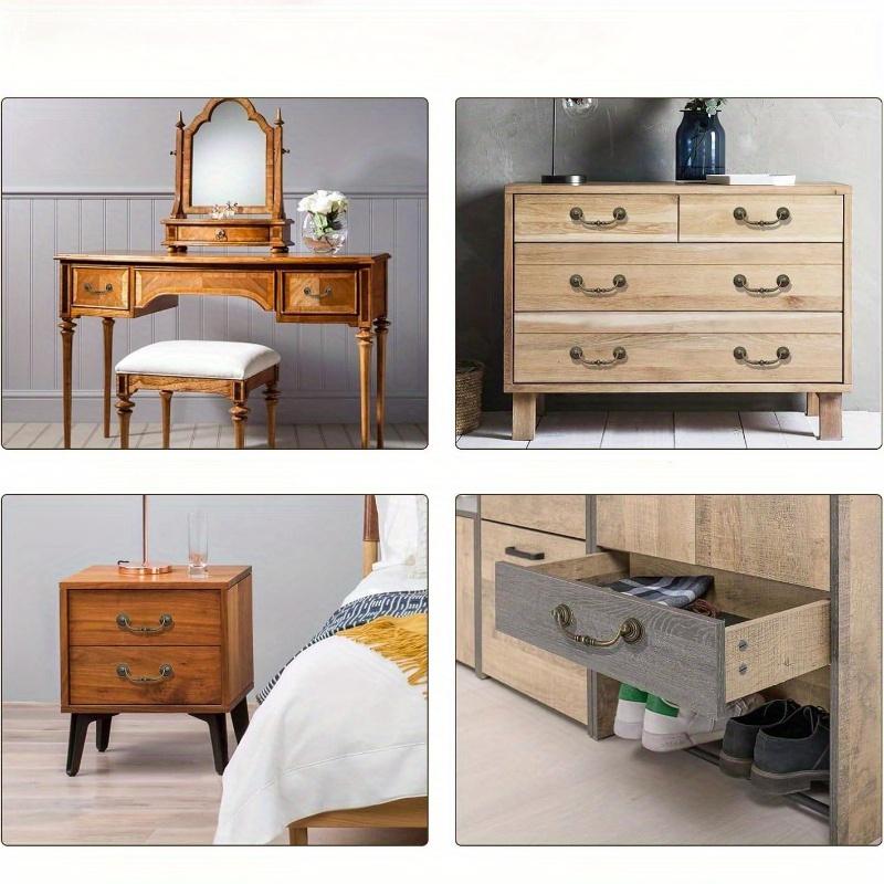 2pcs Chinese Style Vintage Furniture Handle Zinc Alloy Handles Cabinet Drawer Antique Kitchen Accessory Wardrobe Pulls
