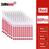 1-100 Stück 20mm Langer Kopf Markerstift Mehrzweck Holzbearbeitung Fliesen Dekoration Tiefloch Marker Stifte Rote/Schwarze/Blaue/Grüne Tinte