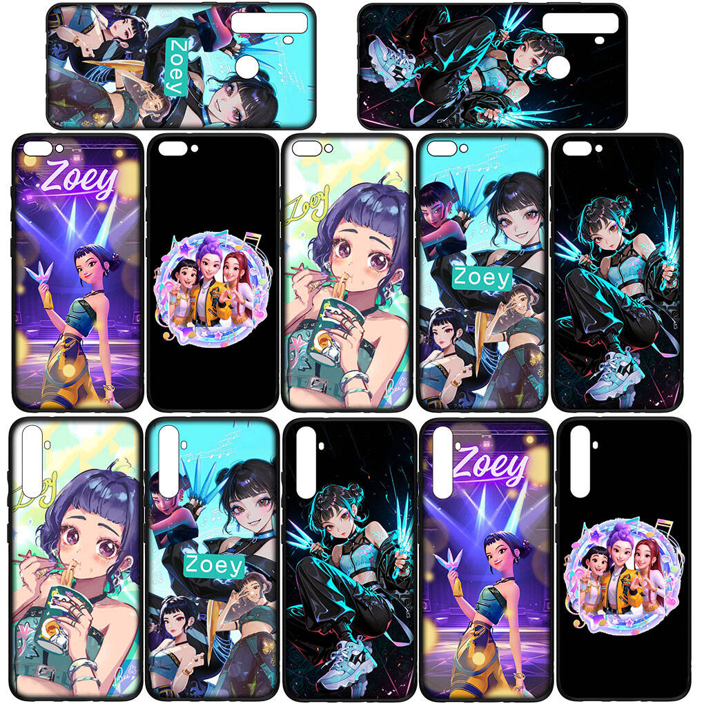 for iPhone 17 16 15 Xiaomi Poco F7 F8 X7 X6 C85 C75 C71 M8 Redmi Note 14 13 12 11 Pro Max 14C 13C 15C A3 A4 Phone Case Zoey KPop Demon Hunters X Cover