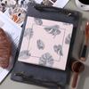 Leaf Print Napkins and Facial Tissues - 100% Wood Pulp Paper Towels