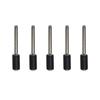12.7mm Sanding Mandrels 3.17mm 6.35mm Rubber Silver