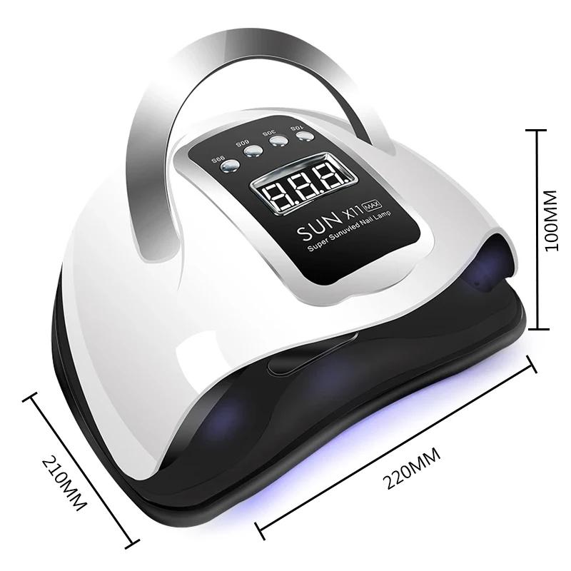 Nail Dryer LED Nail Lamp UV Light For Curing All Gel Nail Polish With LCD Display Motion Sensing Manicure Pedicure Salon Tools