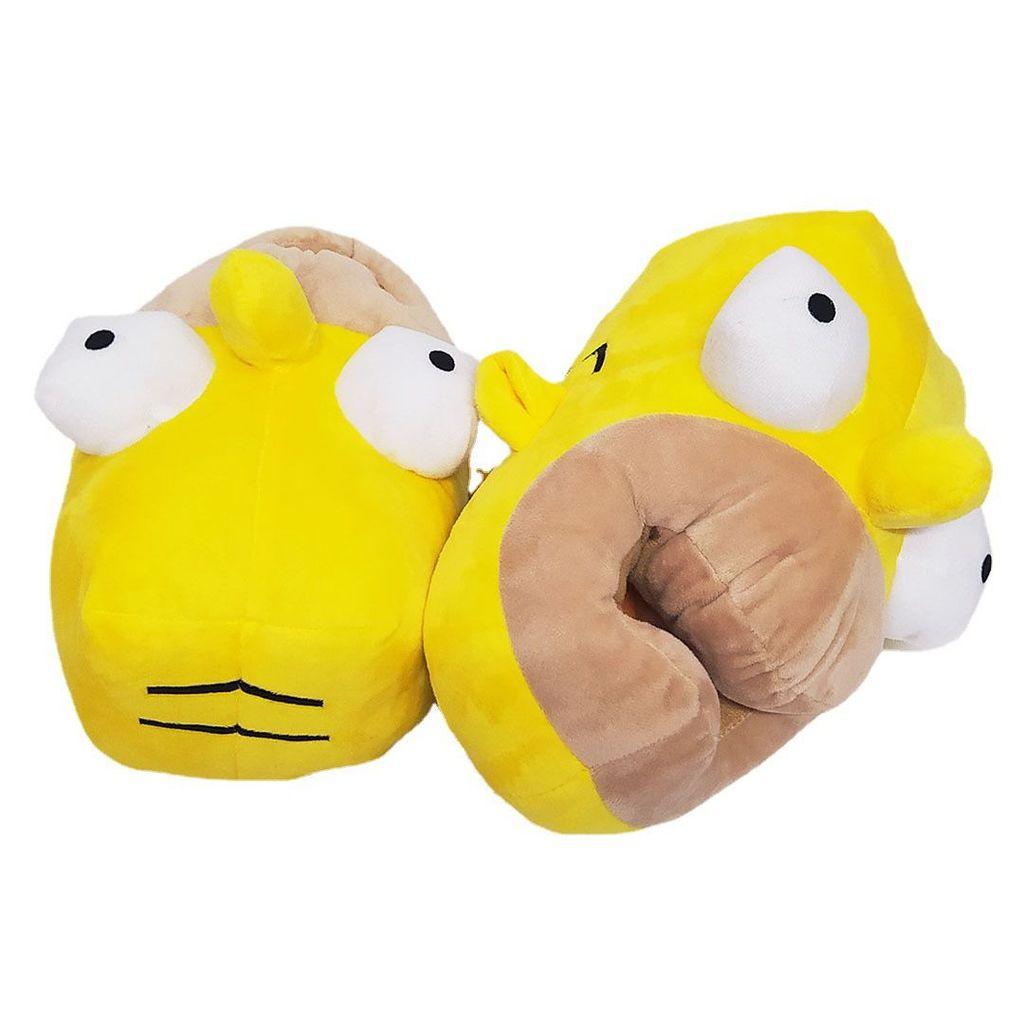 Simpson 3d Plush Slippers Warm Comfy And Cozy Winter Indoor Shoes