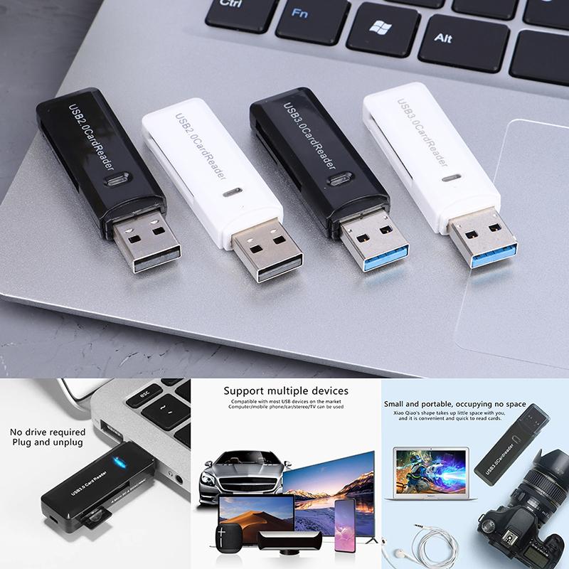 Usb Card Reader 3.0 2.0 Tf Sd Cardreader Adapter Laptop Smart Memory Card Reader