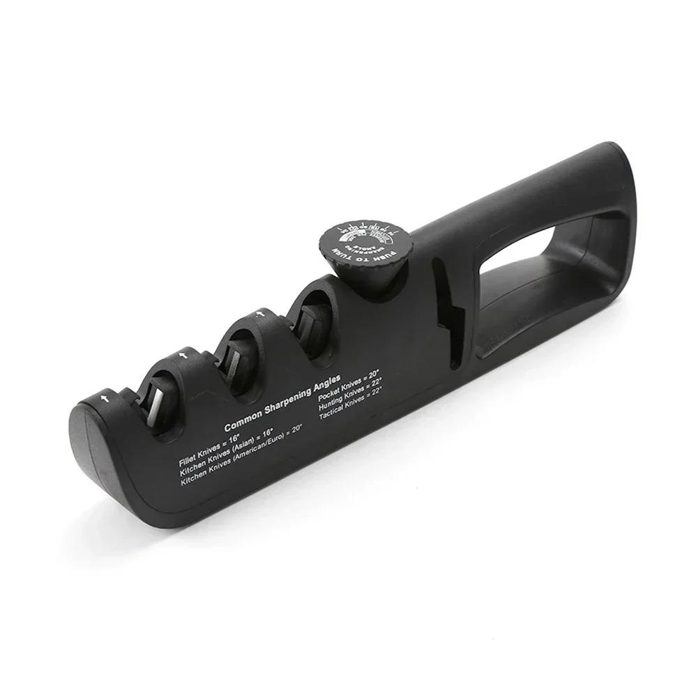 4-in-1 Knife Sharpener Adjustable Angle Professional Kitchen Grinding Machine Scissors Knives Grinder Whetstone Sharpener Tools