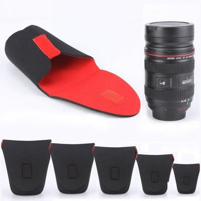5 Size Camera Lens Pouch Bag Soft Neoprene Camera Lens Cover New Camera Case  Camera Lens