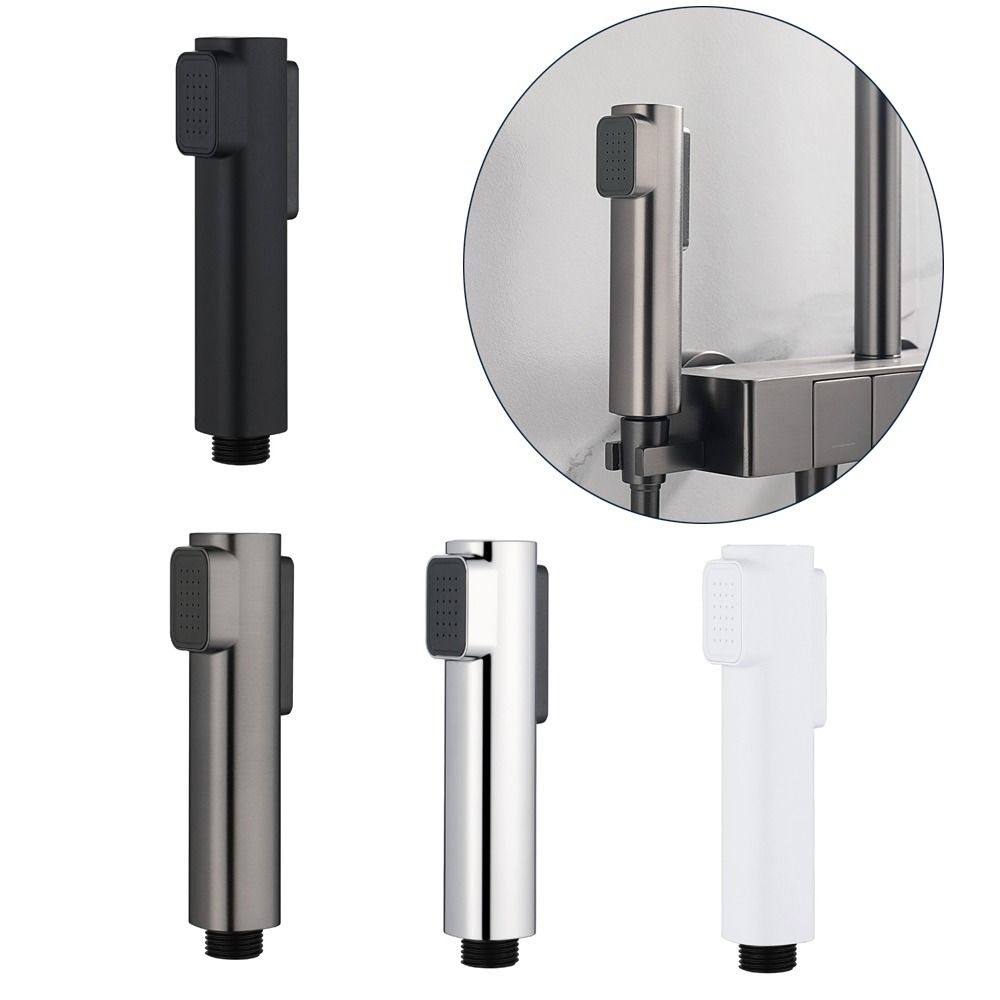 

Plastic Shattaff Shower High Pressure Toilet Sprayer Self Cleaning Accessories чорний