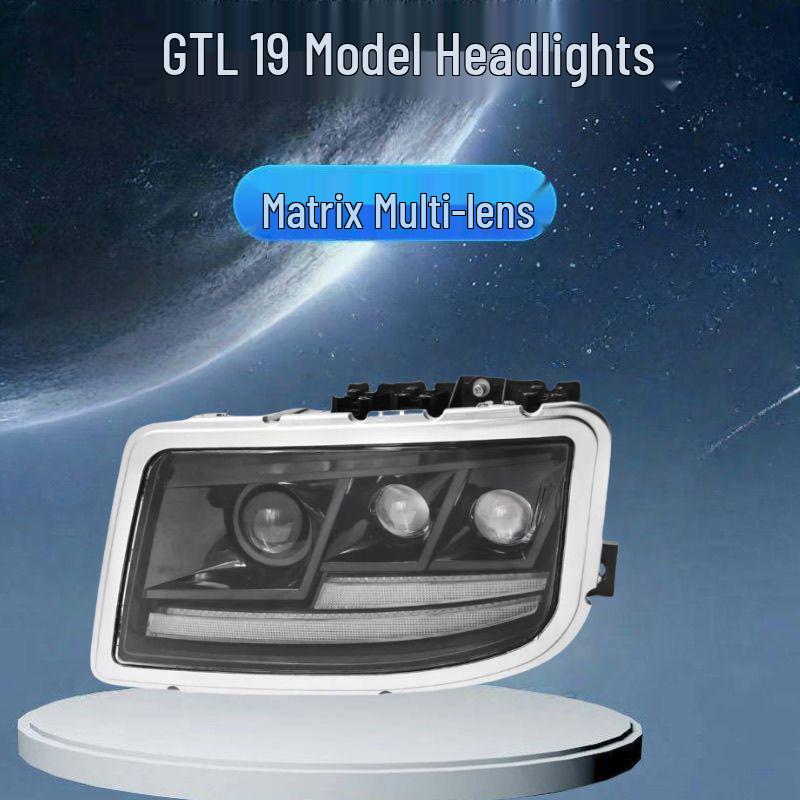 Super Bright All-LED Three-Lens Laser Headlight Assembly for New Ouman GTL 19 Models