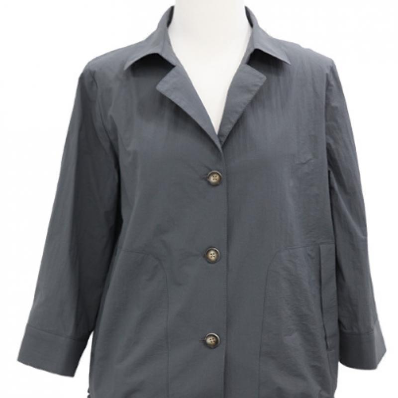 Shiz Madam Women Modern Banding String Collar Jacket J31684