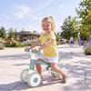 Kids Balance Bike Foldable Learning Bike with Quiet EVA Wheels Height-Adjustable Seat for 1-2 Years Blue