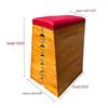 Kids Detachable Wooden 7-Section Gymnastics Jump Box