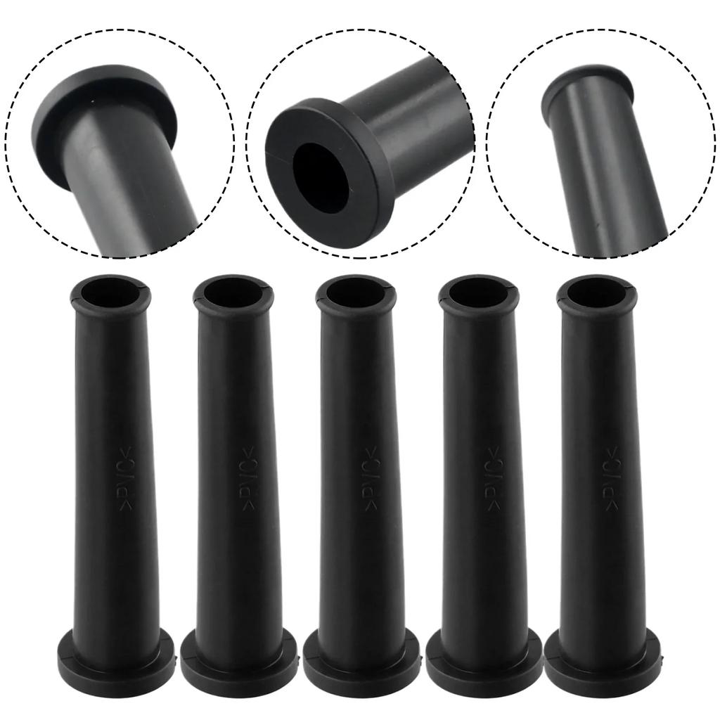 5/10Pcs 9/10/12mm Rubber Wire Protectors Cable Sleeve Boot Cover For Angle Grinder Wire Connect Protections Electric Drill Cable